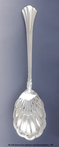 Sterling Silver Reed & Barton 18th Eighteenth Century Shell Sugar Spoon