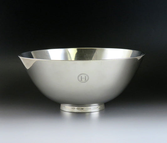 Tiffany & Co Sterling Silver Joseph Conyers Boston 1700 Repro Fruit Bowl 9"