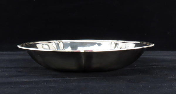 c1925 Arthur Stone Sterling Silver Floral Cinquefoil Bowl Underwood B Mono