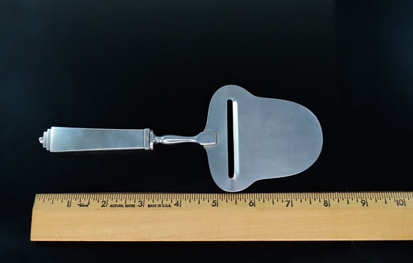 Vintage Georg Jensen Pyramid Sterling Silver Handle Cheese Plane Mandolin