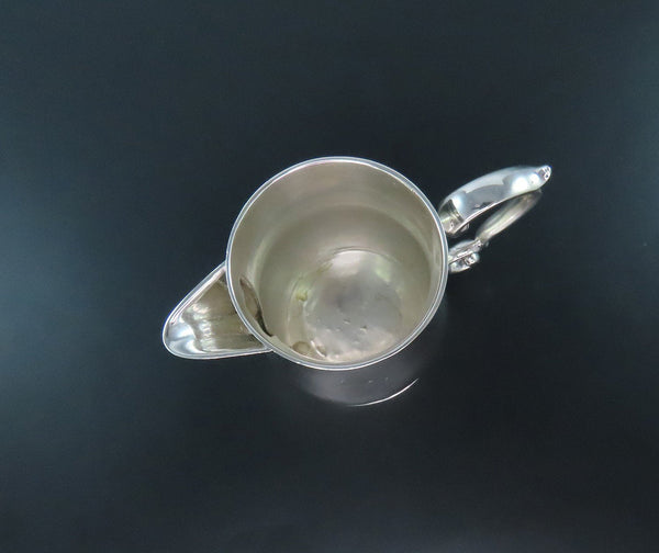 1753 Georgian English Sterling Silver Creamer Clean Interior No Mono