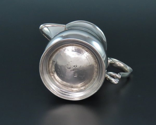 1753 Georgian English Sterling Silver Creamer Clean Interior No Mono
