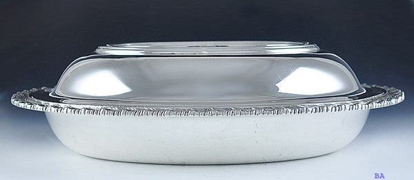 Heavy Tiffany & Co Sterling Silver Covered Vegetable Serving Dish or 2 Dishes