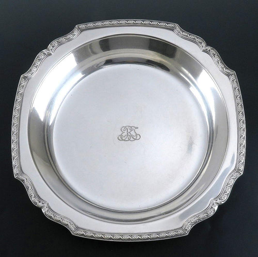 Antique c1930 Tiffany & Co Sterling Silver Serving/Centerpiece/Fruit Bowl 9 1/4"