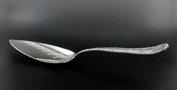 Wonderful Tiffany Co Wave Edge Sterling Silver Large Fish Server 12"