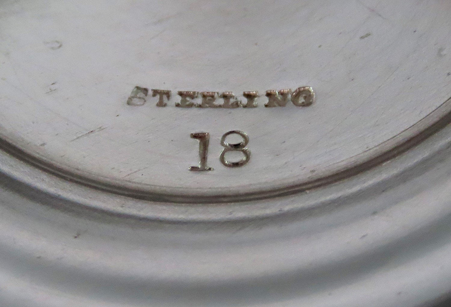 1880s Antique Sterling Silver Wine Chalice Glass Gilded Interior 6 1/8" Tall