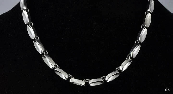 Mexican Sterling Silver Necklace Melicio Rodriguez