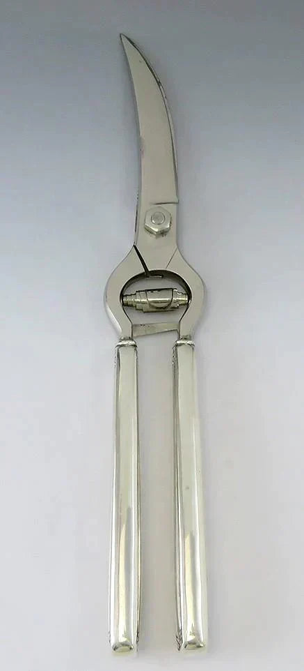 Vintage Sterling Silver Tiffany & Co St Dunstan 1909 Poultry Shears