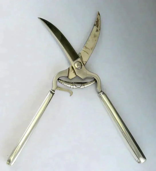 Vintage Sterling Silver Tiffany & Co St Dunstan 1909 Poultry Shears