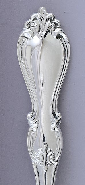 Nice Towle Sterling Silver Queen Elizabeth I Pierced Serving Spoon / Tablespoon