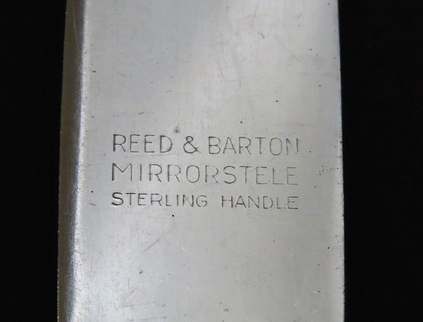 13 Reed and Barton Sterling Silver Pistol Handle Knives