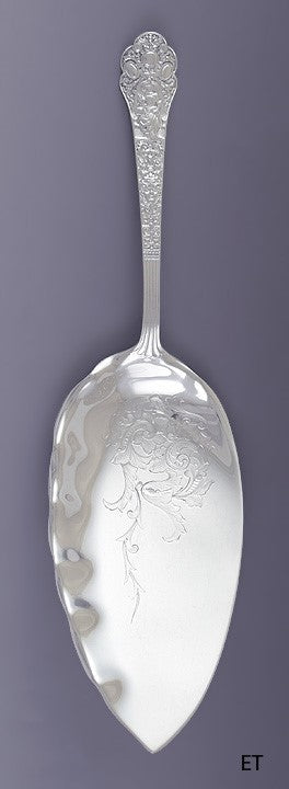 Wonderful Gorham Sterling Silver Old Medici Fish Slice / Server NO MONO 11.5"