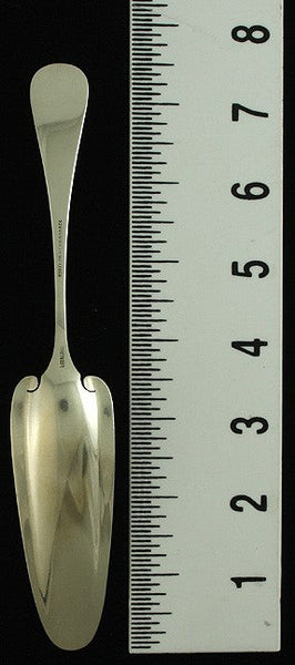 Antique Bigelow Kennard Sterling Silver Jelly Server Serving Spoon 7 5/8"