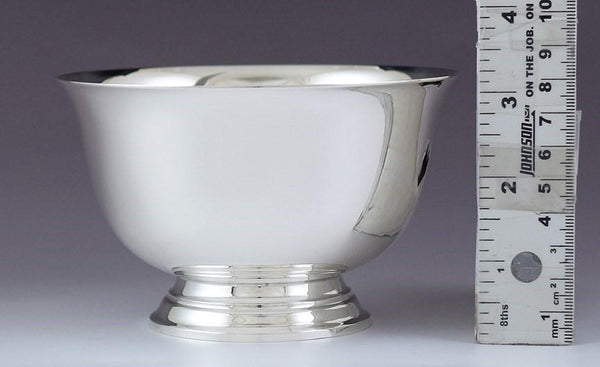 Lovely Classic Form Tiffany Co Sterling Silver Revere Bowl 5" No Monos