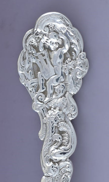 12 Antique Art Nouveau Gorham Sterling Silver Versailles Teaspoons