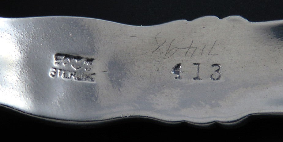 Rare Antique Gorham #413 Bonbon Serving Spoon No Monograms