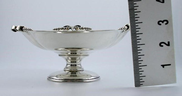 INTERNATL ALPHONSE LAPAGLIA STYLE STERLING SILVER PEDESTAL BOWL