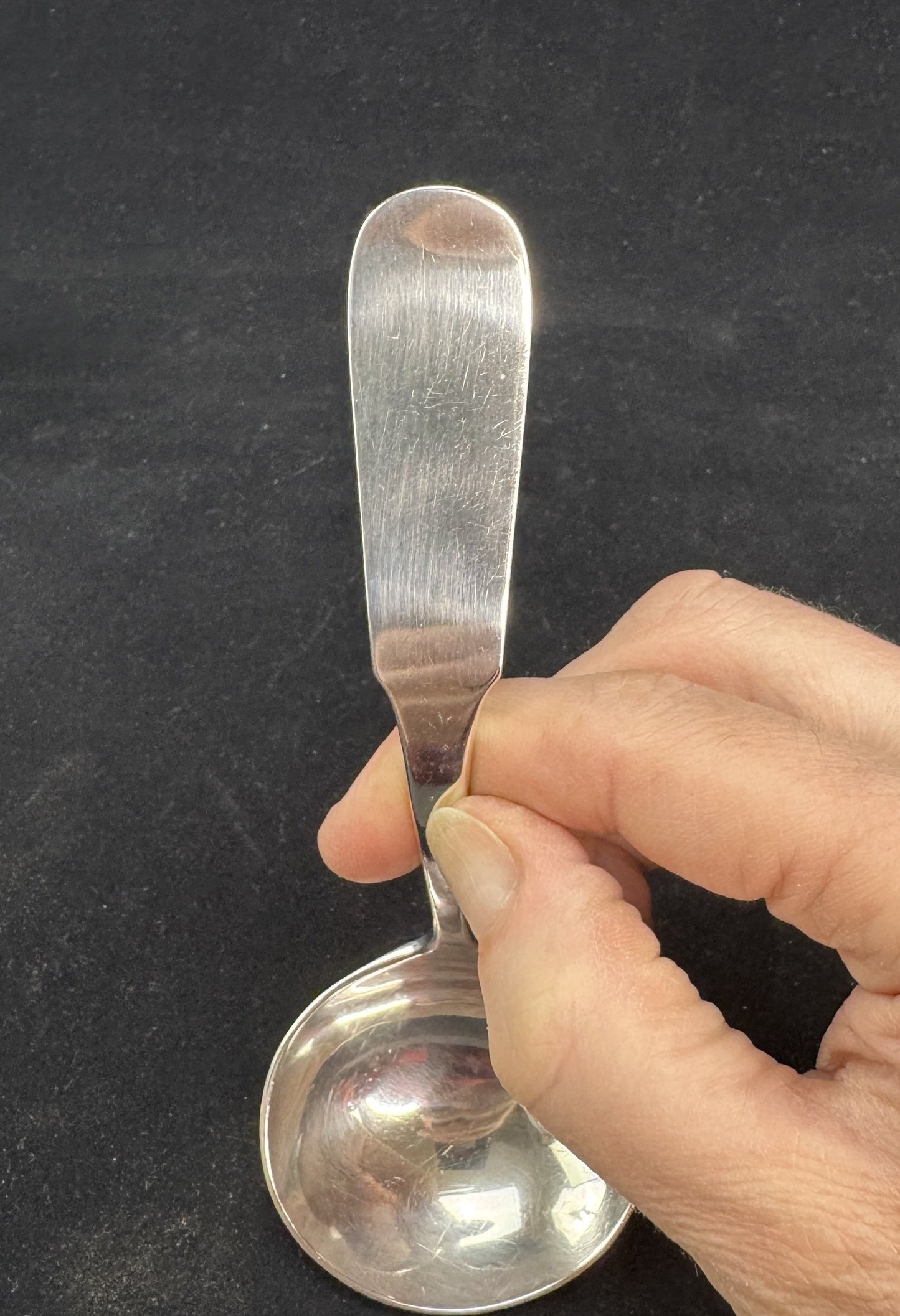 Old Newbury Crafters Sterling Silver Moulton Pattern Gravy Ladle