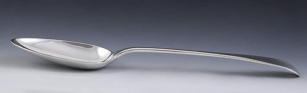 Antique 1808 Old English Georgian Sterling Silver Tablespoon Serving Spoon