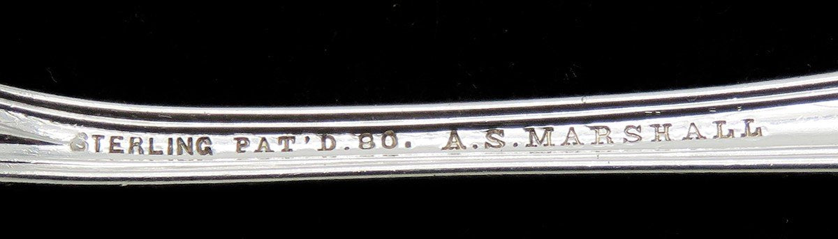 Rare Set 10 c1880 American Sterling Silver Aesthetic Movement Teaspoons