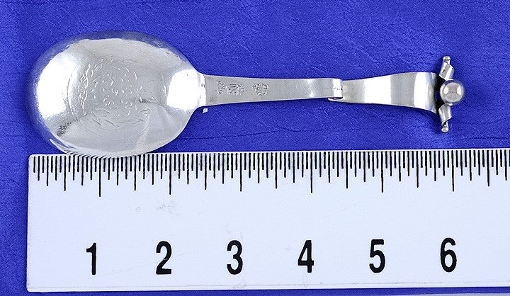 1669-1731 Antique 17th 18th Century Jorgensen Danish Silver Spoon