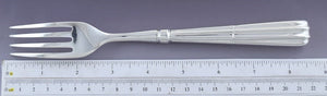 Handsome Italian Calegaro Sterling Silver Fork 8 1/2"