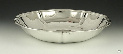 Antique 1920s Arthur Stone Hand Wrought Sterling Silver Serving Bowl 7 1/2"