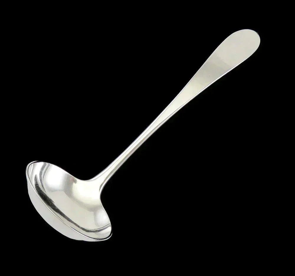 Antique Sterling Silver Arthur Stone Pointed End 1906 Gravy/Sauce Ladle 7 1/4"