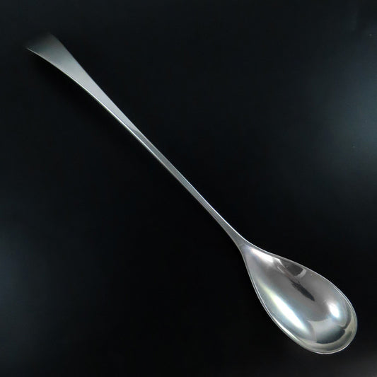 Wonderful Arthur Stone Sterling Silver Long Handle Serving Spoon Pointed End 12"