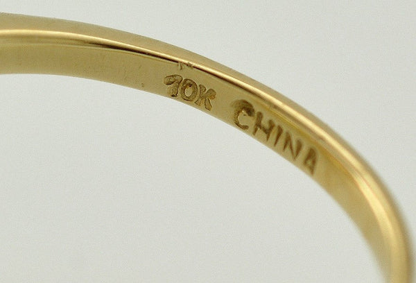 Stunning 10K Yellow Gold Garnet Amethyst Citrine Peridot Ring Size 6