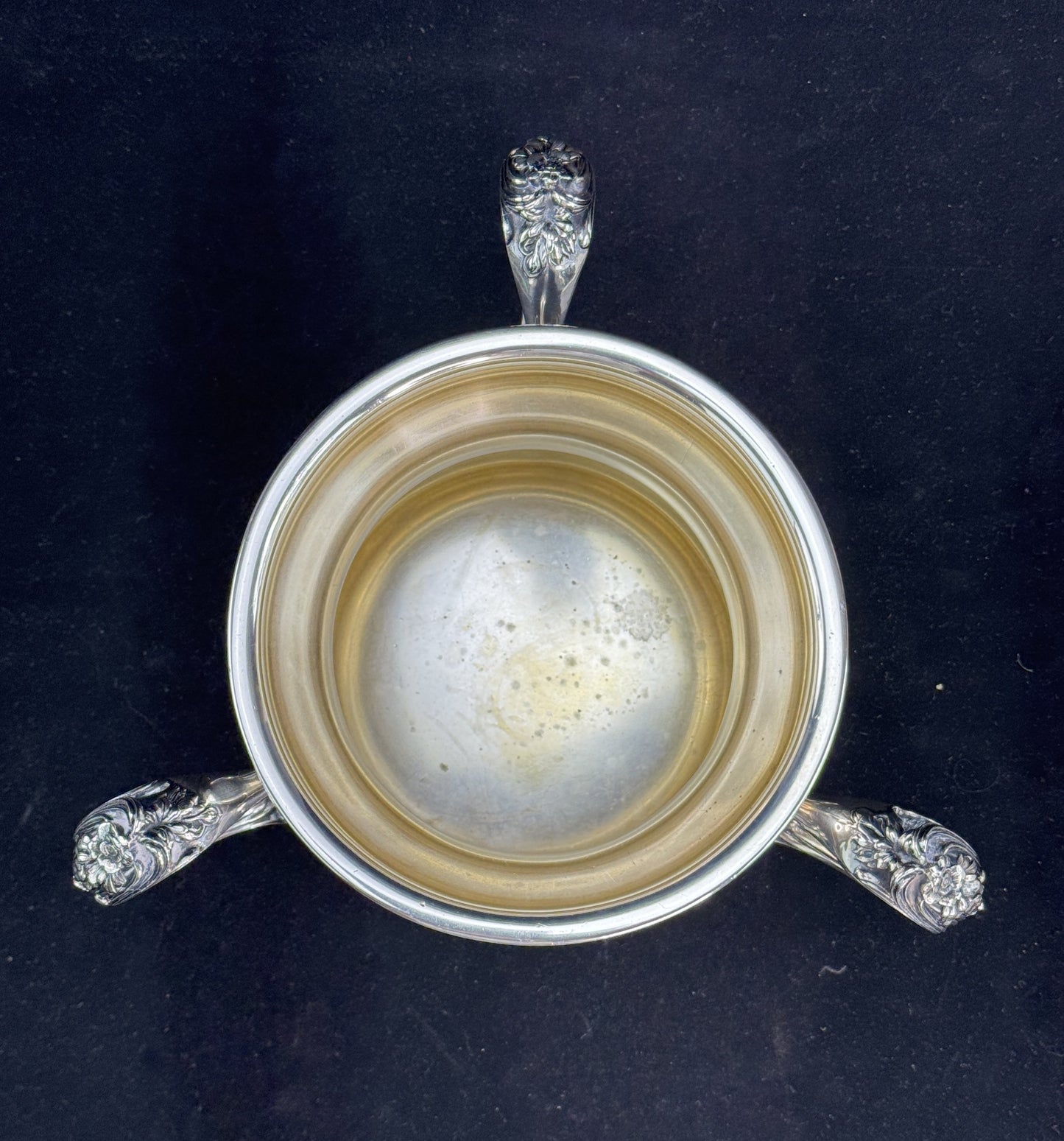 Antique Gorham Sterling Silver Yale Trophy Cup Book and Snake Society