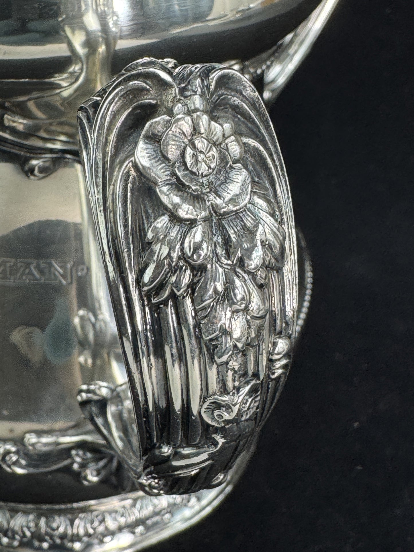 Antique Gorham Sterling Silver Yale Trophy Cup Book and Snake Society