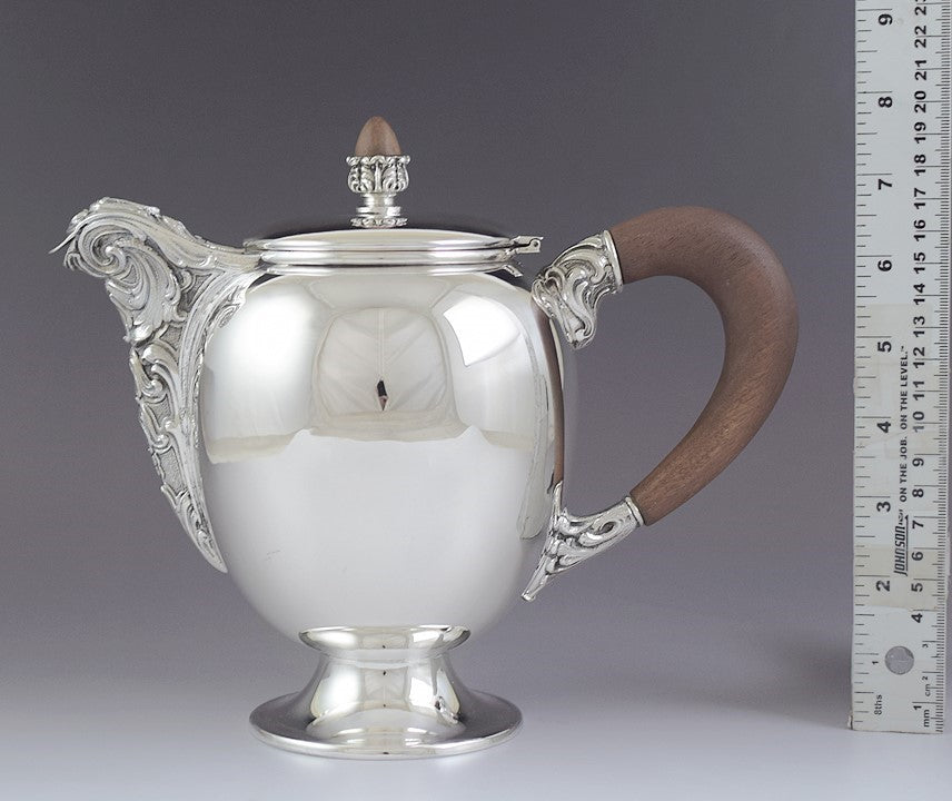 High Quality Peru Peruvian Sterling Silver Teapot Coffee Pot
