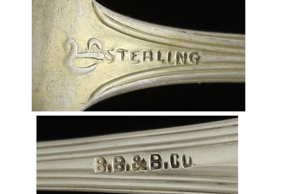 Fine set 11 Durgin New Standish Sterling Silver Demitasse Spoons "Irene"