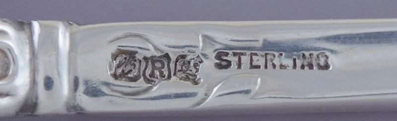 Pristine Set 6 Reed Barton Sterling Silver Trajan Teaspoons No Mono