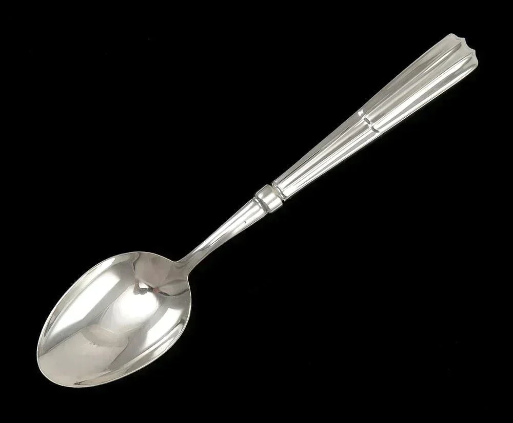 Calegaro Italy Monte Napoleone Buccellati Design Sterling Silver Spoon 7 1/2”