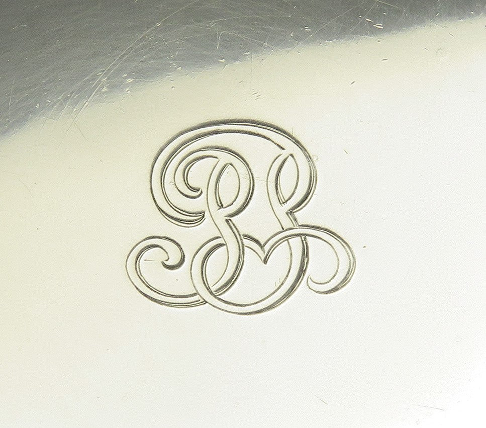 Beautiful Antique Tiffany Co Sterling Silver Pierced Rim Bowl Dish