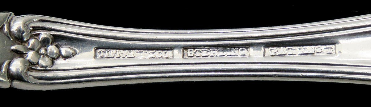 Fabulous Tiffany Co Richelieu Sterling Silver Fish Serving Fork 9 3/8 inches