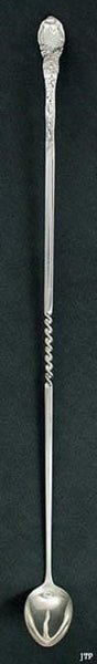RARE TIFFANY CHRYSANTHEMUM STERLING SILVER CLARET SPOON
