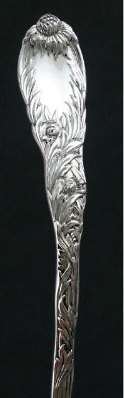 RARE TIFFANY CHRYSANTHEMUM STERLING SILVER CLARET SPOON