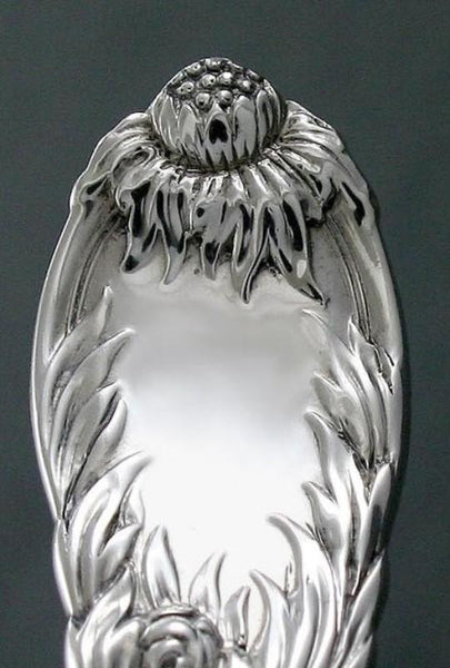 RARE TIFFANY CHRYSANTHEMUM STERLING SILVER CLARET SPOON