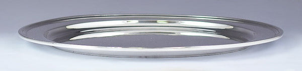 Superb Tiffany & Co c1920 Sterling Silver Round Charger Plate Platter Tray 12"