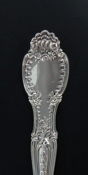 Fabulous Tiffany Co Richelieu Sterling Silver Serving Spoon No Mono 8 1/2"