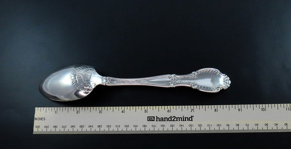 Fabulous Tiffany Co Richelieu Sterling Silver Serving Spoon No Mono 8 1/2"