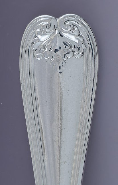 2 Tiffany & Co Sterling Silver Colonial Serving / Table Spoons 8 3/8" NO MONO