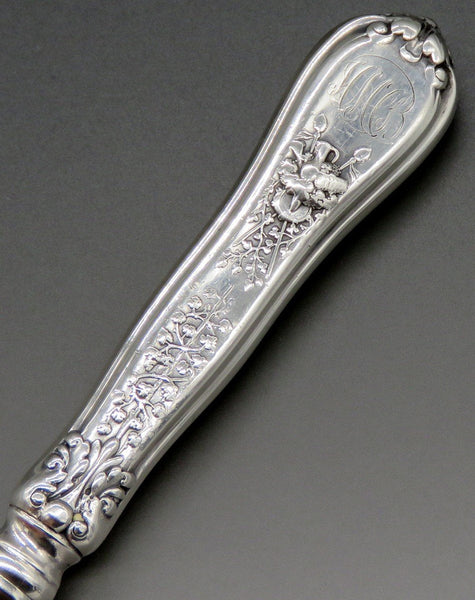 Antique Tiffany Co 1878 Olympian Sterling Silver Youth Knife