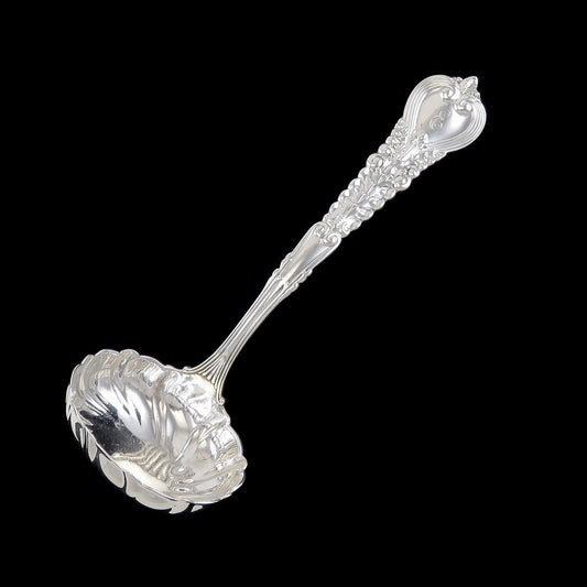 Antique Sterling Silver Tiffany & Co Florentine Gravy Ladle 7 1/4" E MONO