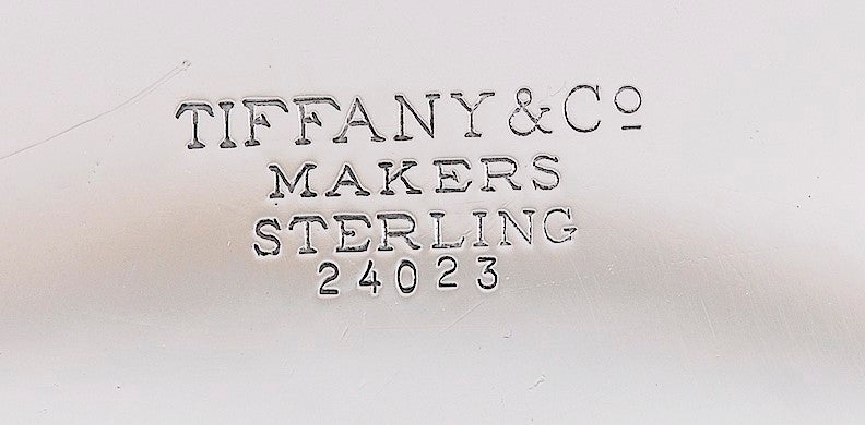 Vintage 1950s Large Tiffany & Co Sterling Silver Centerpiece Fruit Bowl 8 1/2"