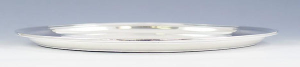 1907-1947 Fantastic Tiffany Co Sterling Silver Charger / Large Round Dish