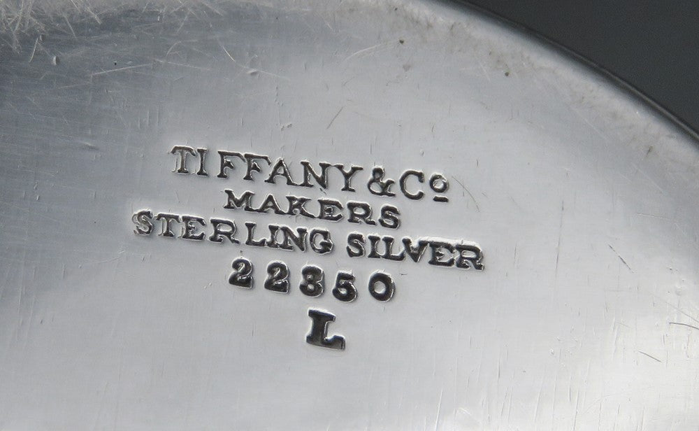 Tiffany & Co Art Moderne/Deco Sterling Silver Creamer Sugar Bowl NO MONO